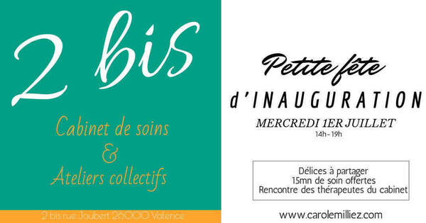 Un nouveau cabinet de Soins à Valence !
