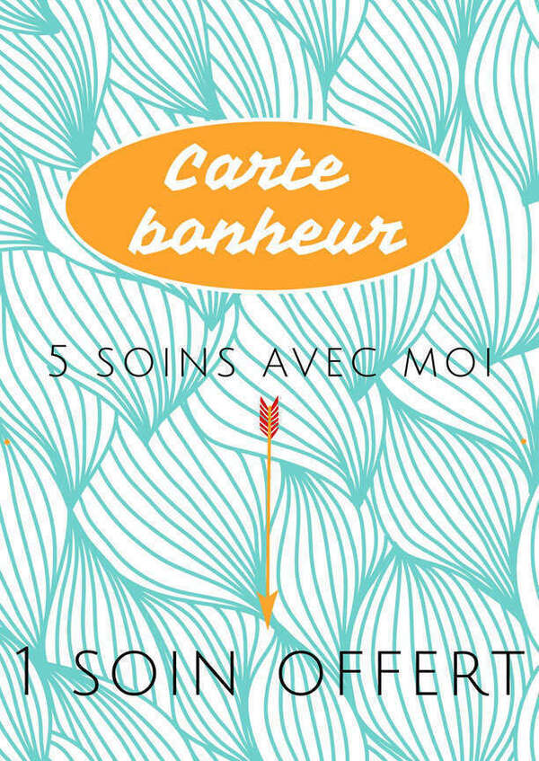 Une carte pour valoriser votre fidélité :)