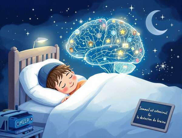 Sommeil, récupération et développement du cerveau : un lien essentiel