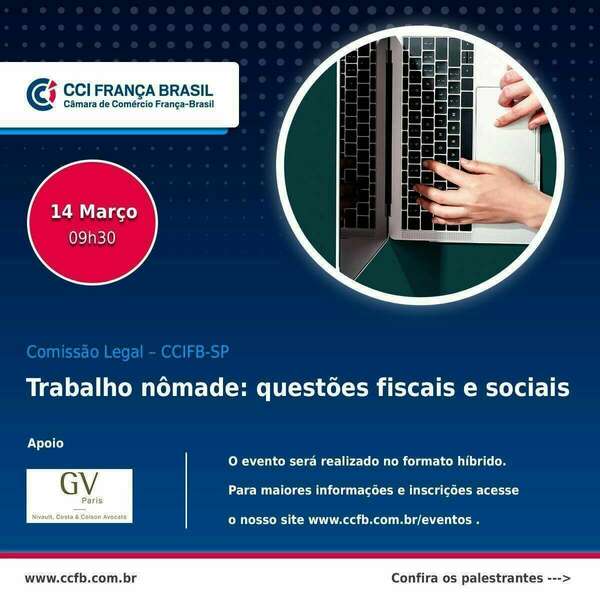 WEBINAR SOBRE AS QUESTÕES FISCAIS DO TRABALHO NÔMADE (NÔMADE DIGITAL)