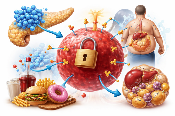 Insuline, résistance à l’insuline et perte de poids : comprendre les vraies causes des blocages métaboliques
