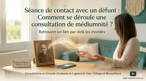Séance de contact avec un défunt : Comment se déroule une consultation de médiumnité ?