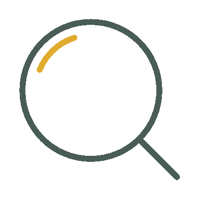 Wired outline 19 magnifier zoom search