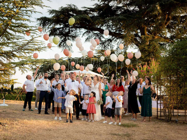 Mariage chic et intimiste de S&A