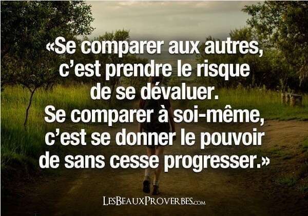 SE COMPARER AUX AUTRES 