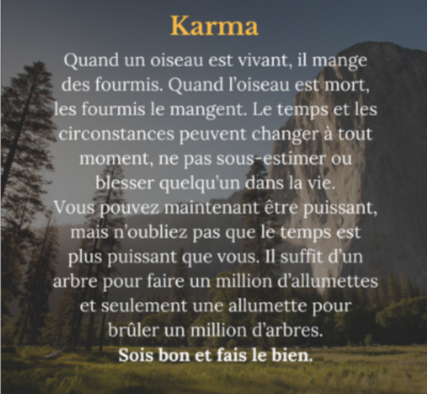 LA GRATITUDE