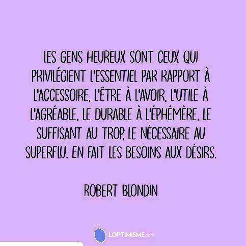 DÉSIR VS BESOIN