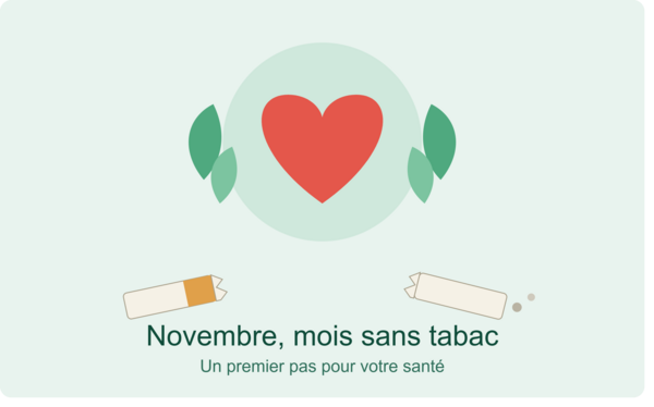 Novembre : c’est le Mois sans tabac !
