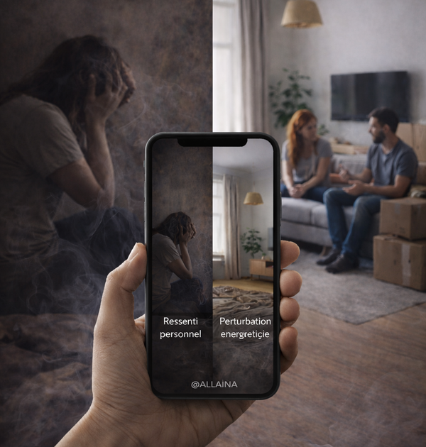 5 – Différence entre ressenti personnel et perturbation énergétique