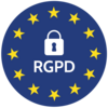 Logo règlement général sur la protection des données (RGPD)