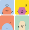 Mascotte SmartDiet illustrant l’accompagnement nutritionnel personnalisé des bénéficiaires