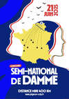 Carte des régions participantes aux concours semi-nationaux 2025