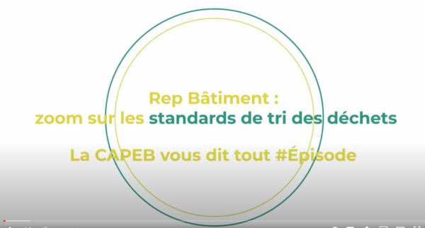 REP Bâtiment : zoom sur les standards de tri des déchets