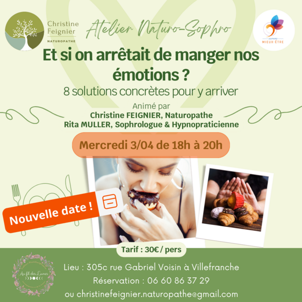 Atelier "Comment le stress impacte votre alimentation"