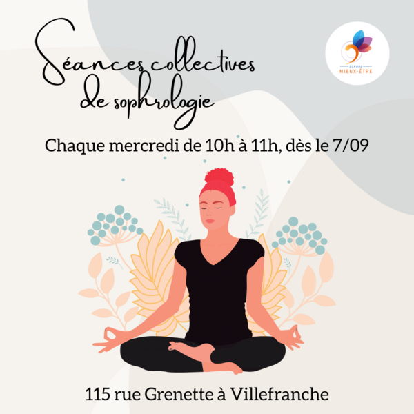 Reprise des séances collectives dès le 7/09/2022