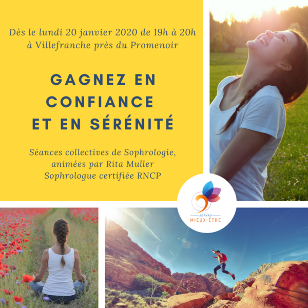 Prochain groupe de Sophrologie
