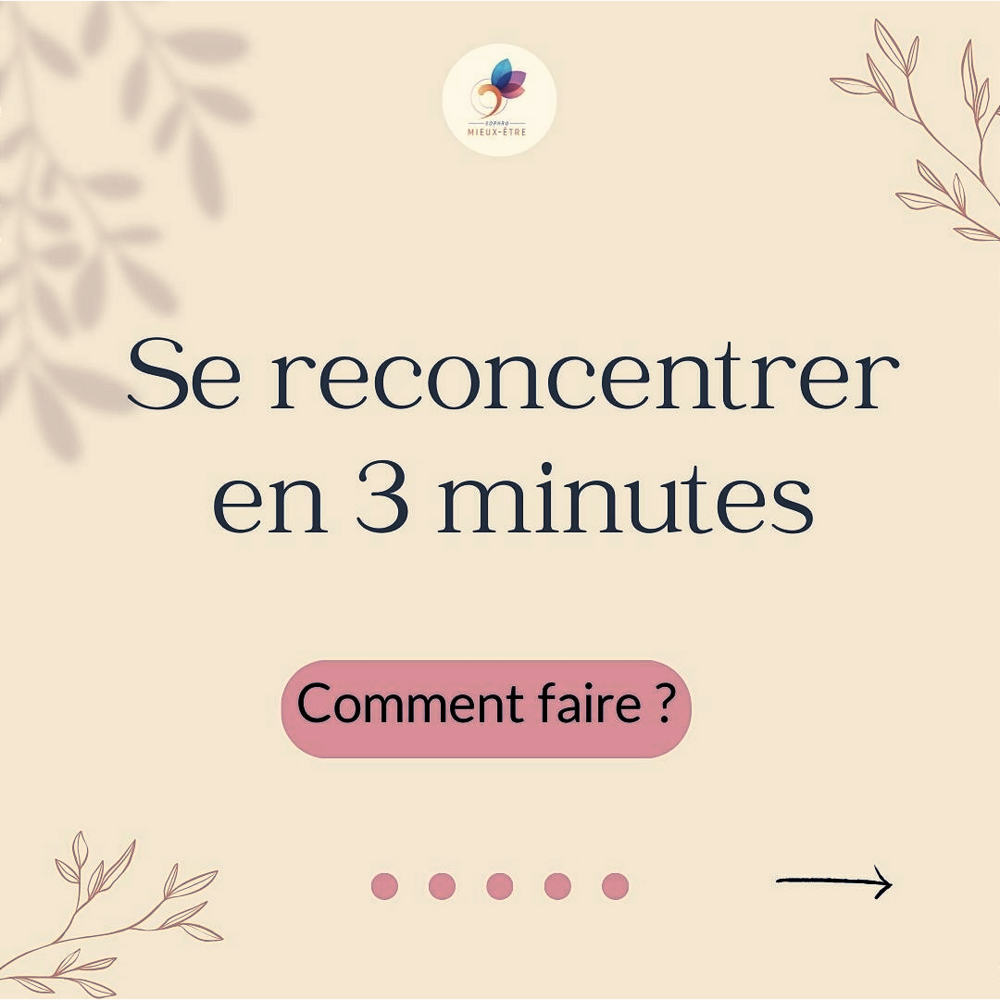 Se concentrer en 3 minutes