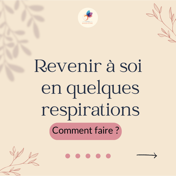 Se reconnecter à soi