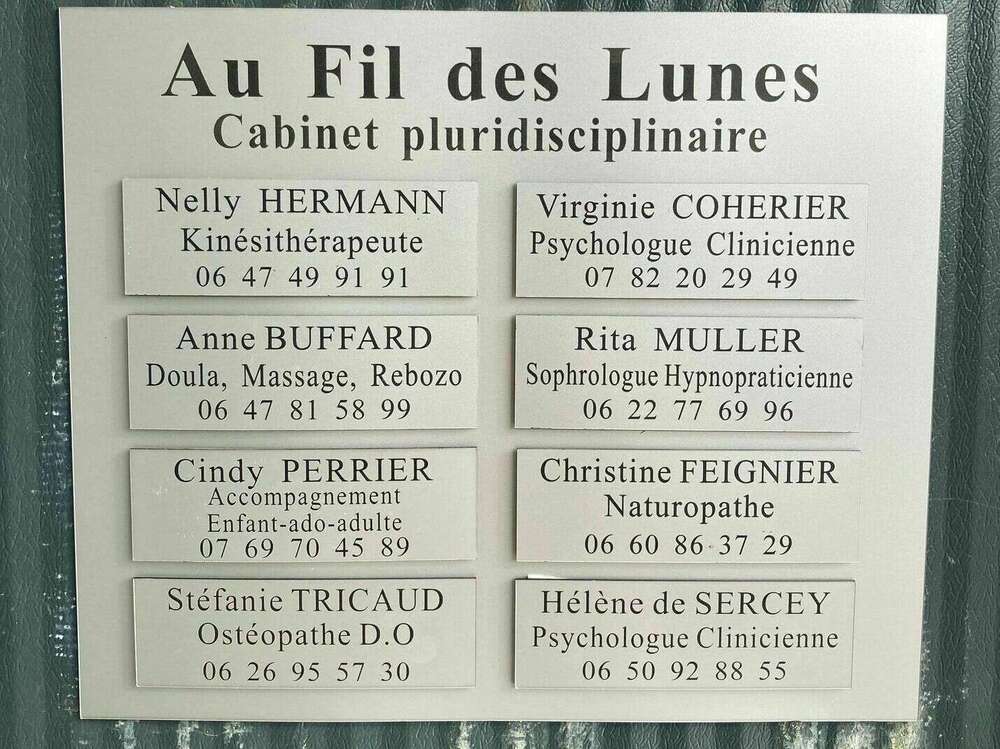 L'équipe du Cabinet Au Fil des Lunes