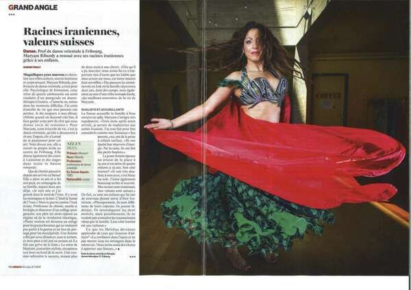 L'Hebdo | Racines iraniennes, valeurs suisses