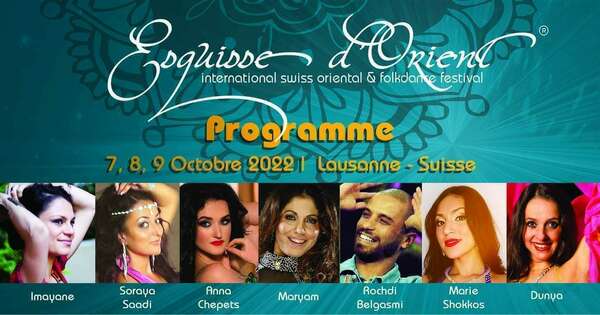 Programme du festival Esquisse d'Orient