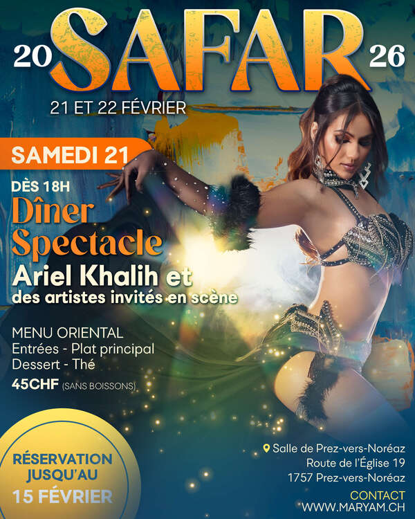 Safar, stages & repas-spectacle 