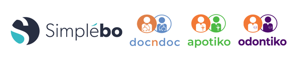 Logo Partenariat Docndoc X Simplébo