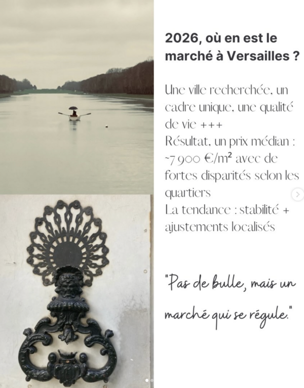 Tendances immobilières à Versailles en 2026 : vers un marché plus apaisé ?