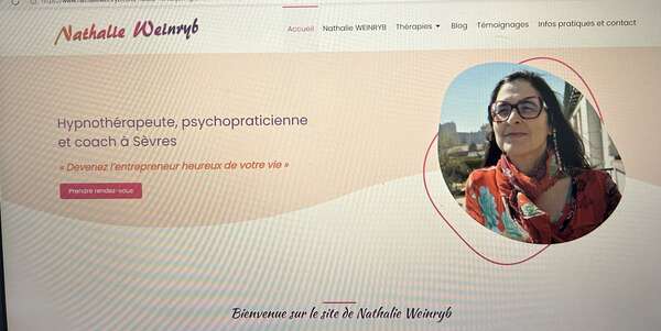 Nouveau site web : nathalieweinryb.com