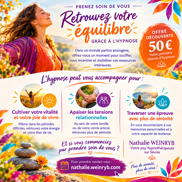 OFFRE PROMOTIONNELLE : séance découverte hypnose