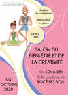 Affiche du salon du bien-être et de la créativité des 3 et 4 octobre