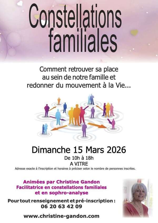 CONSTELLATIONS FAMILIALES : Dimanche 15 Mars 2026