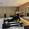 Pilates sur machine Reformer Antibes côte d'azur french riviera