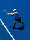 tennisman en plein match
