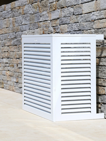 decoclim cache alu blanc taille s