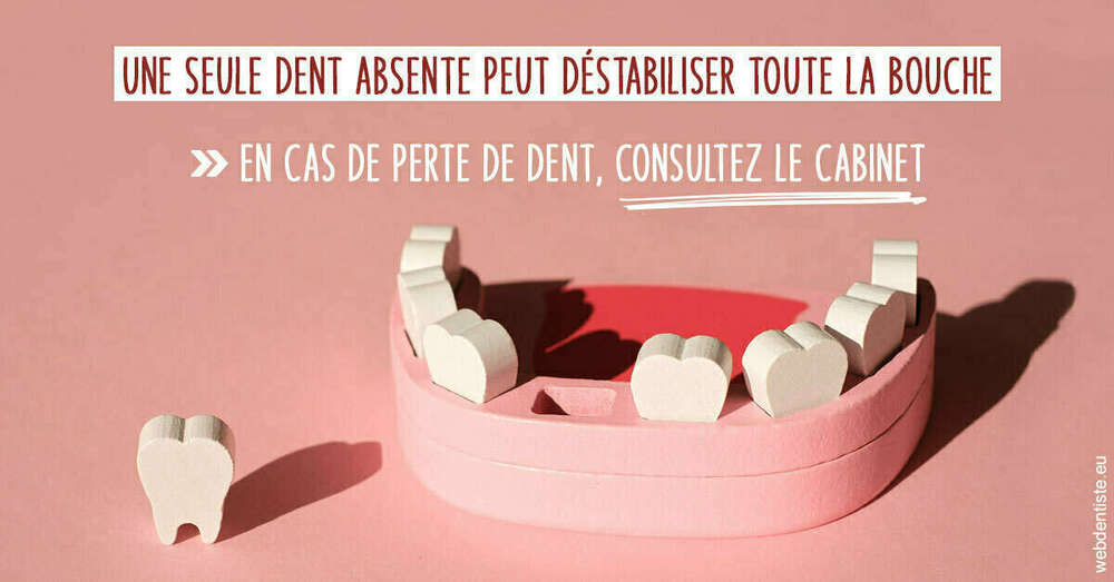 Dent absente