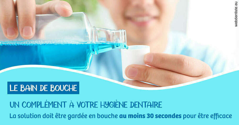 Le bain de bouche