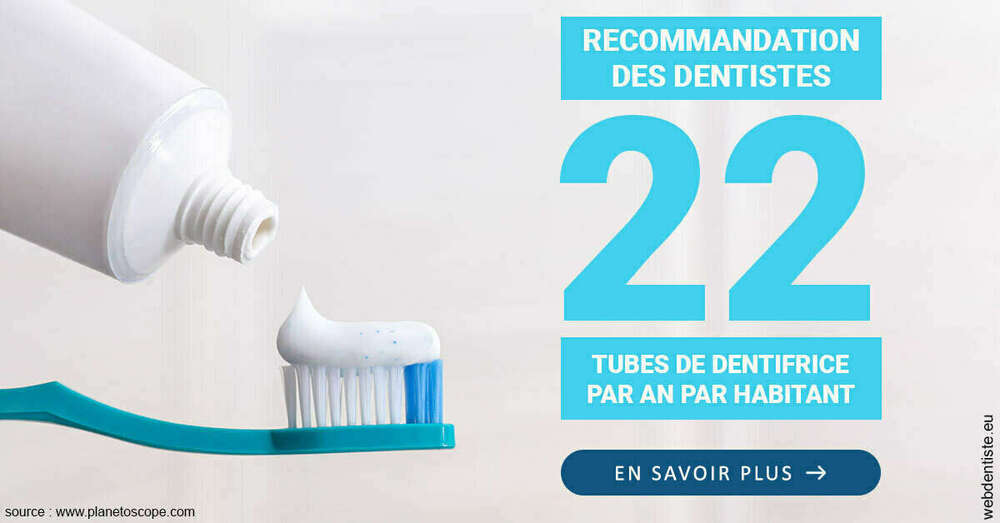 22 tubes/an