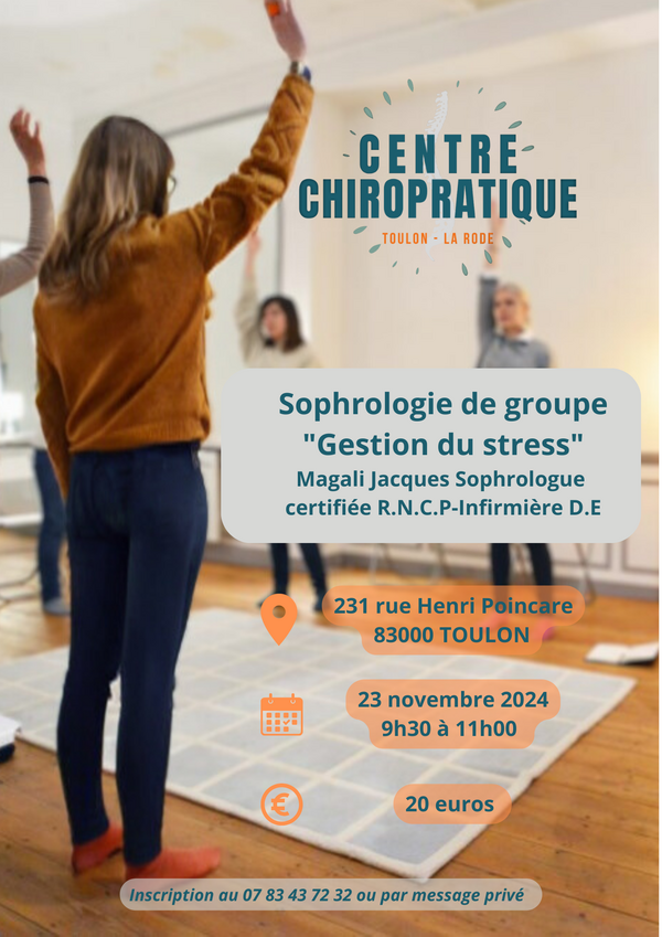 Sophrologie de groupe - Gestion du stress