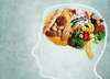 image cerveau avec aliments pour illustrer les TCA
