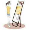 image femme dans un miroir pour illustrer les TCA