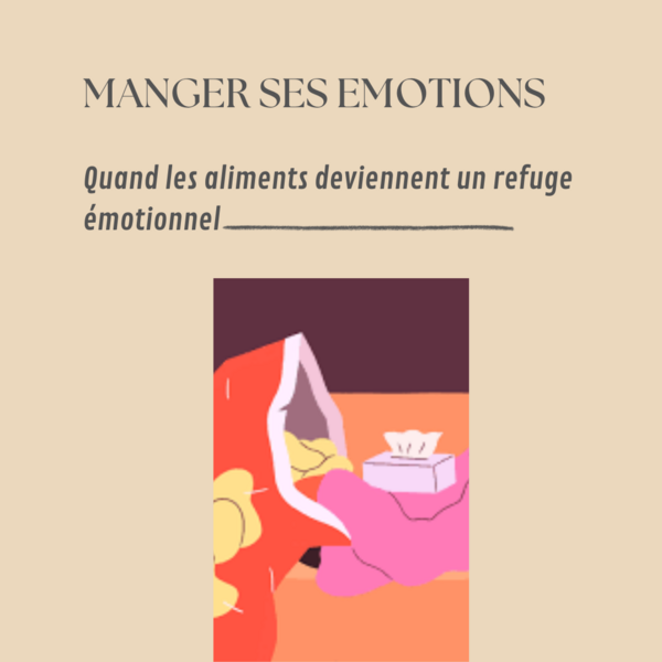 ILLUSTRATION POUR manger ses emotions
