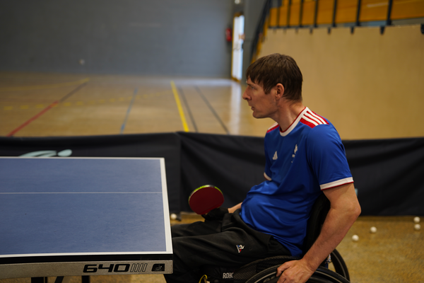 Préparation de Julien MICHAUD pour les JO 2024