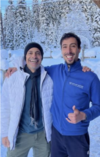 photo avec Léonardo Pelagotti