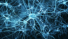 Réseau neuronal illustration montrant neurones et neurotransmetteurs