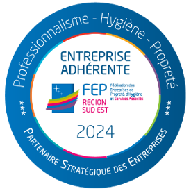 L’entreprise est adhérente à la Fédération des Entreprises de Propreté, d'hygiène et services associés (FEP)