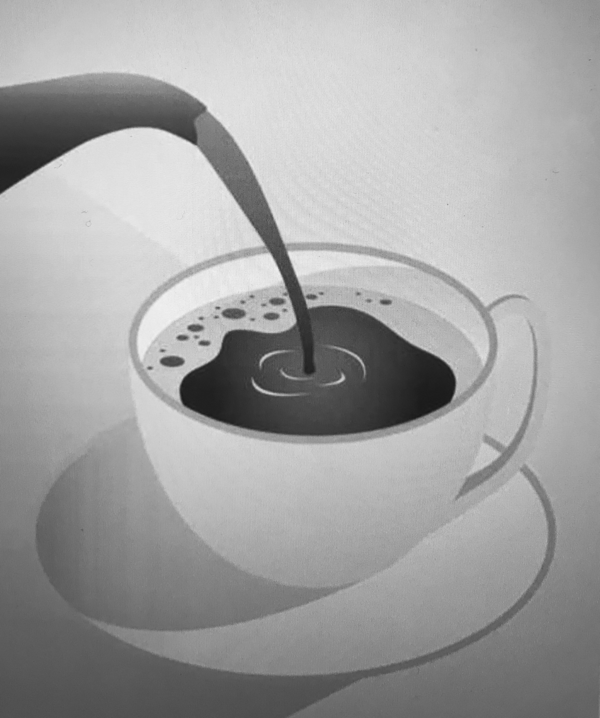 Et si la tasse à café parlait!