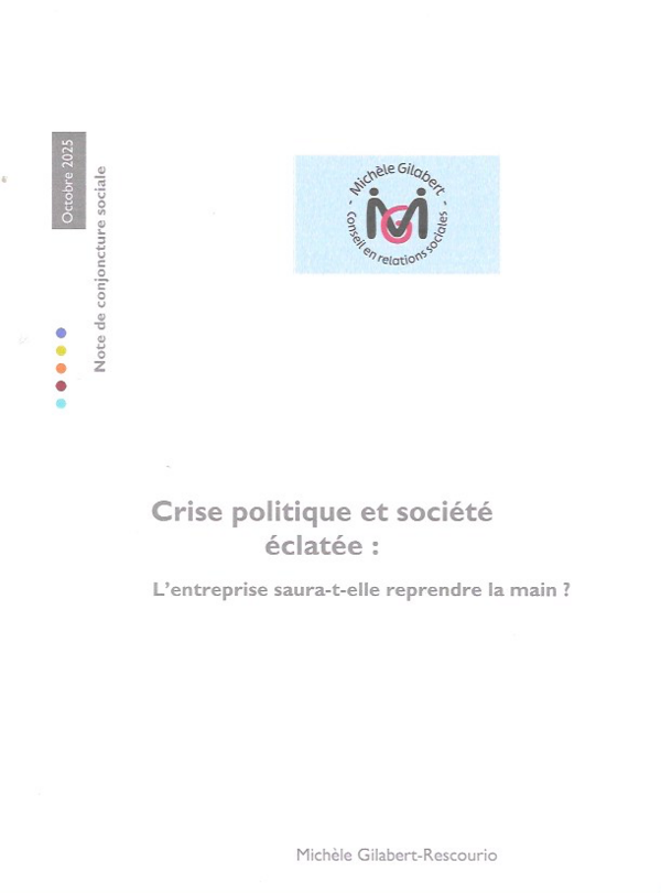 Sortie de la note de conjoncture sociale le 10 Octobre 2025