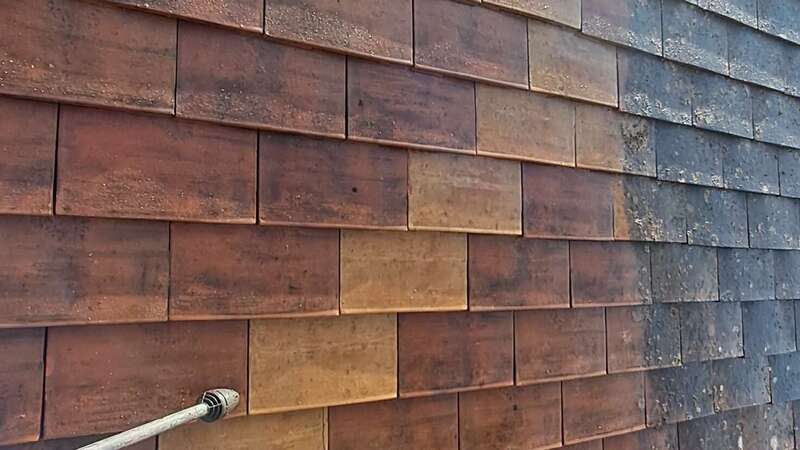 Démoussage et nettoyage haute pression