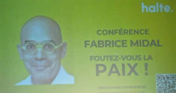 Foutez-vous la paix ! : à propos de la conférence de Fabrice Midal à Bordeaux le 15 février 2024